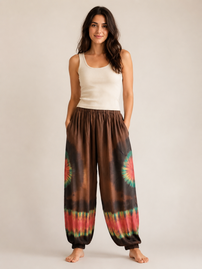 S22K – Klasyczne spodnie tie dye