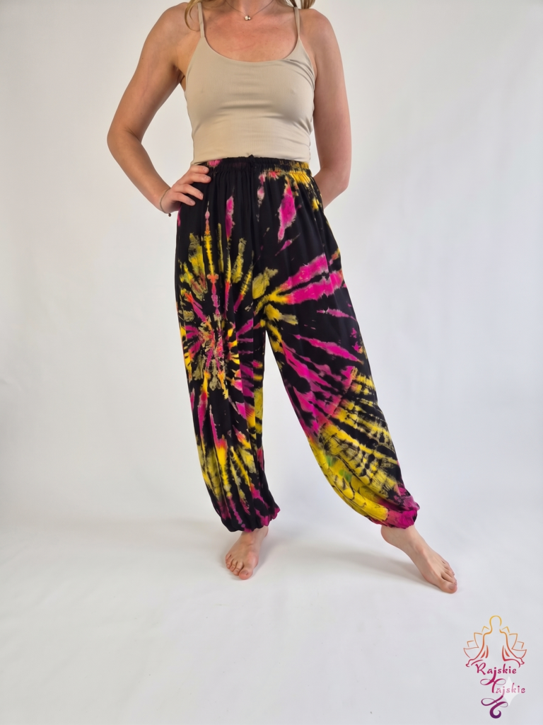 Klasyczne spodnie tie dye – model S22EB