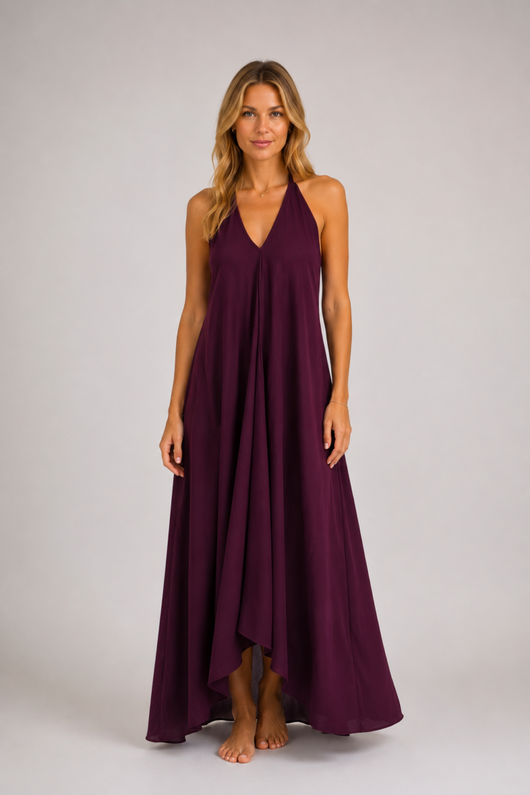 Lekka i przewiewna suknia MAXI boho – SM205