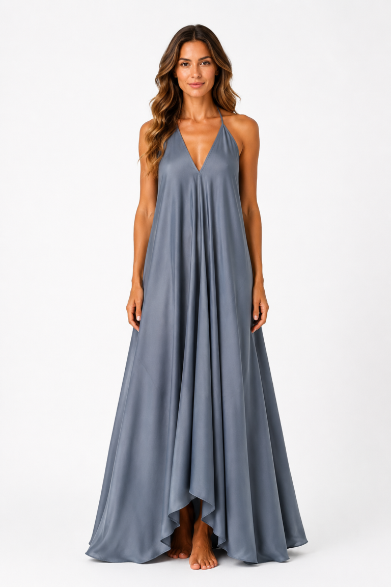 Lekka i przewiewna suknia MAXI boho – SM208