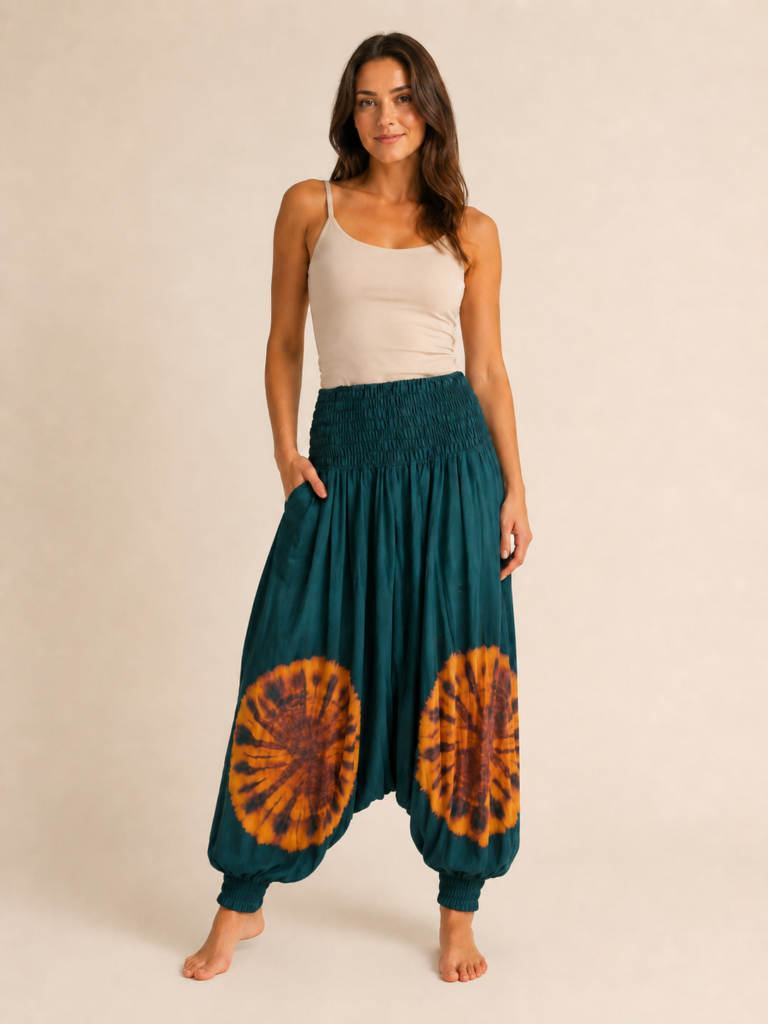 Szarawary typu Tie Dye – S21DX
